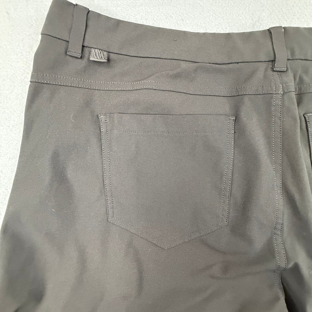 VRST Athletic Pants Mens 40x30 Black 5-Pocket Commuter Performance Trousers - Picture 11 of 14